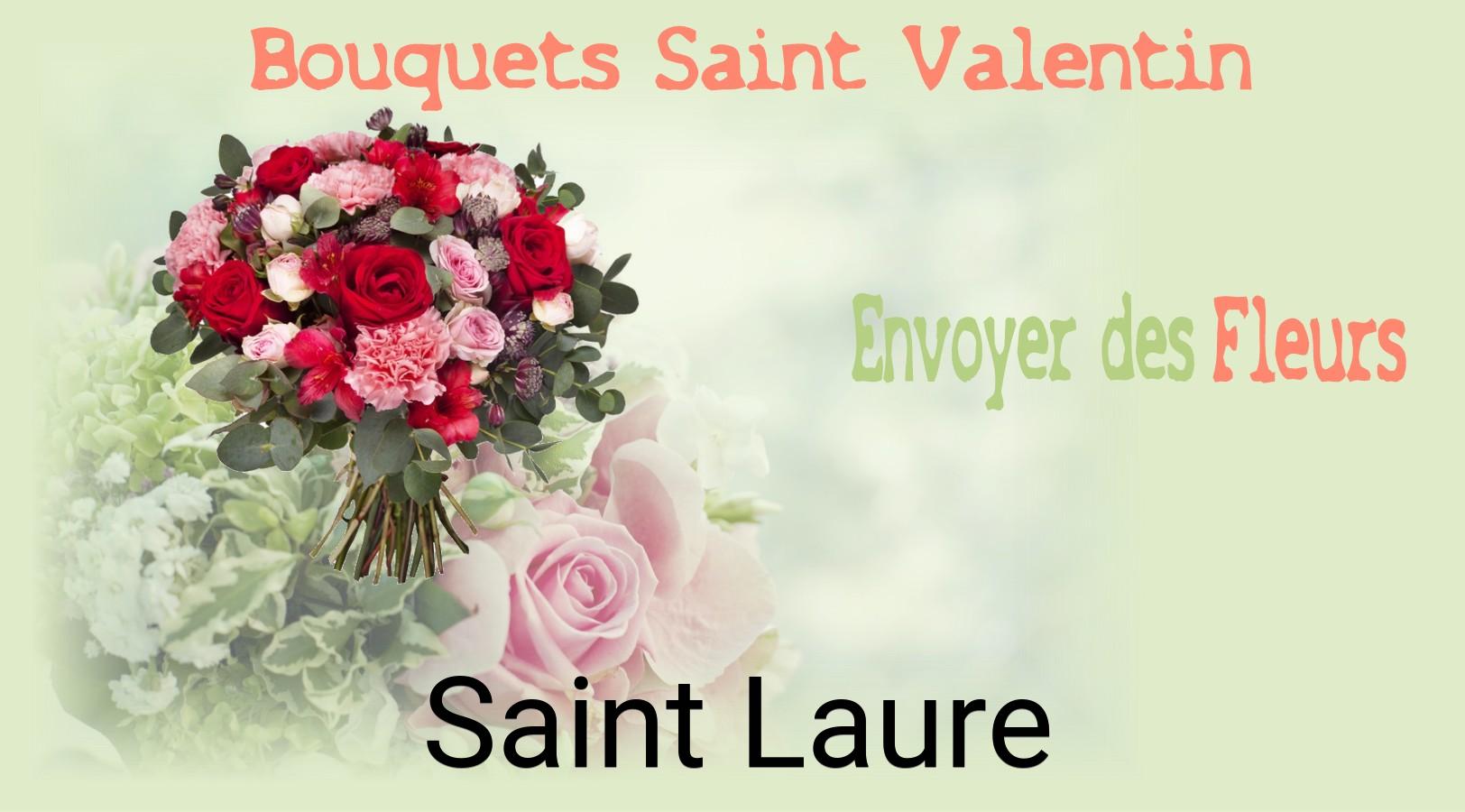 Roses de Saint-Valentin livrées à Saint-Laure